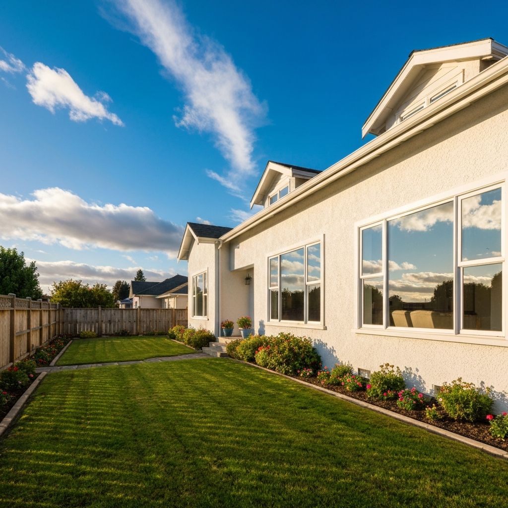 Clean residential home windows sparkling